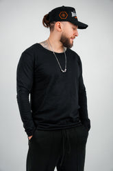 BLUZA DECOLTATA NEGRU